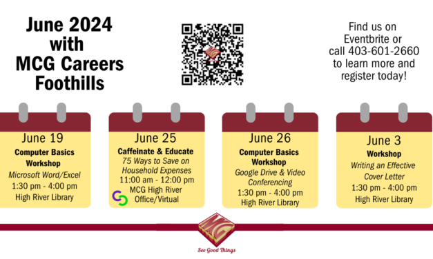 JUNE 2024 WITH MCG CAREERS FOOTHILLS