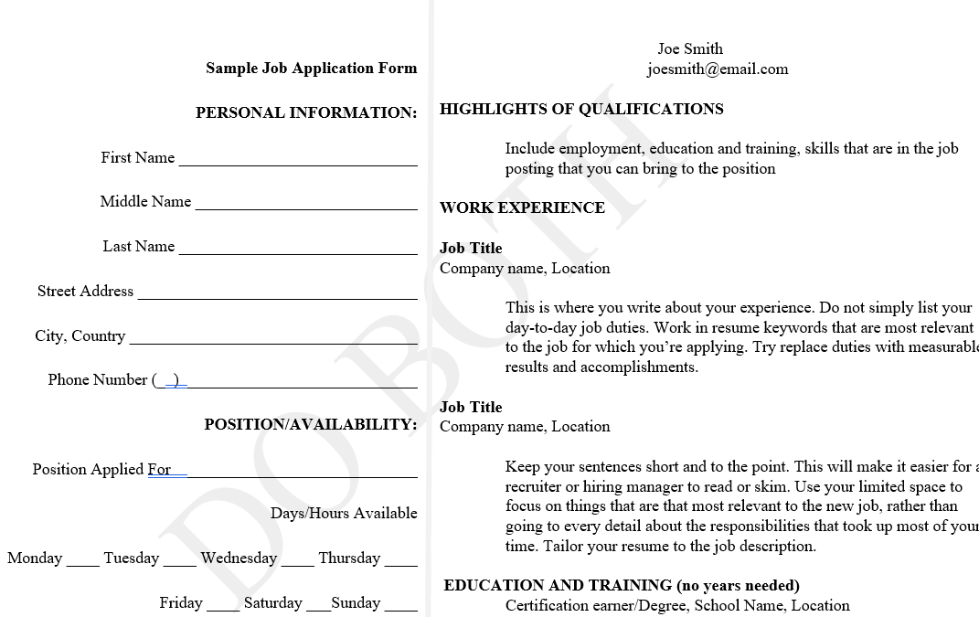 Why Am I Asked to Fill Out an Application Form After Uploading My Resume?